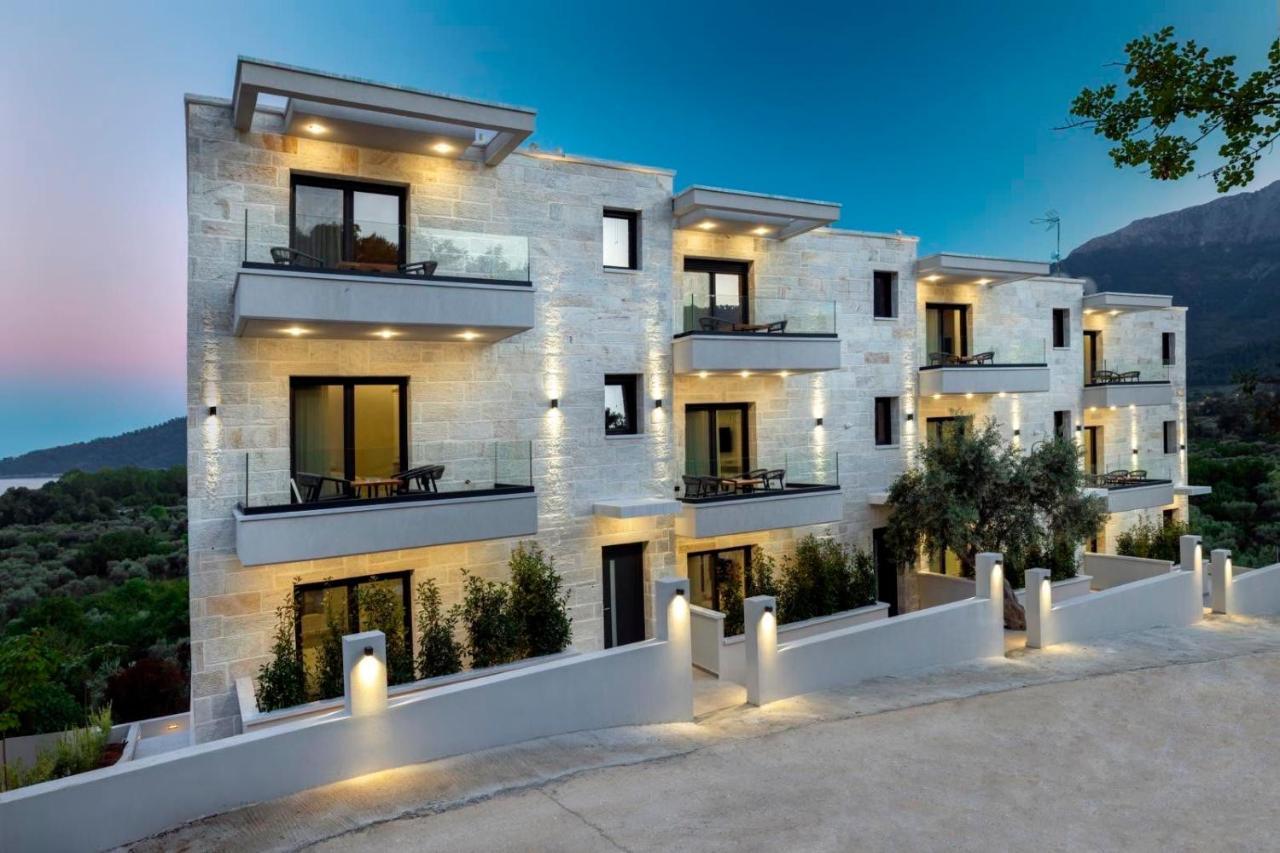 Toska Tower Aparthotel Chrysi Ammoudia Luaran gambar