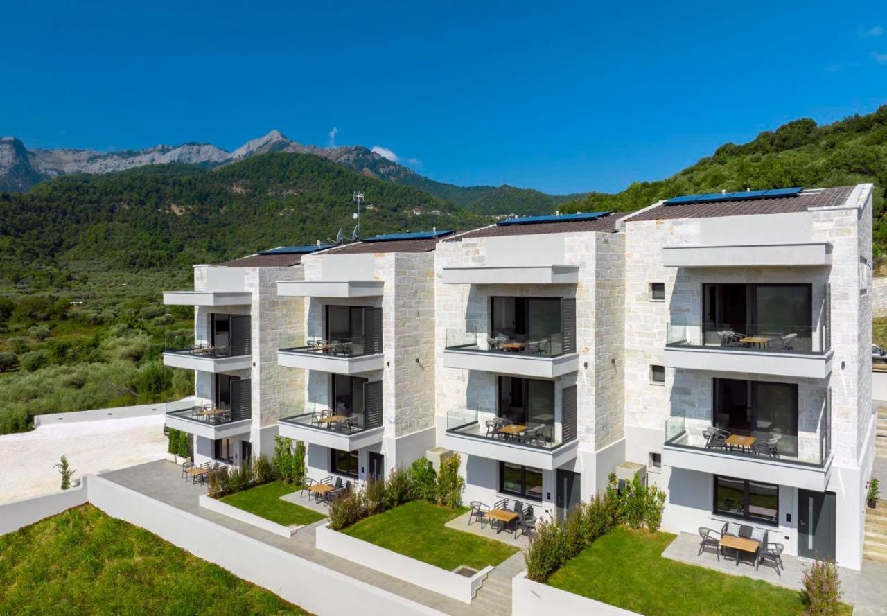 Toska Tower Aparthotel Chrysi Ammoudia Luaran gambar