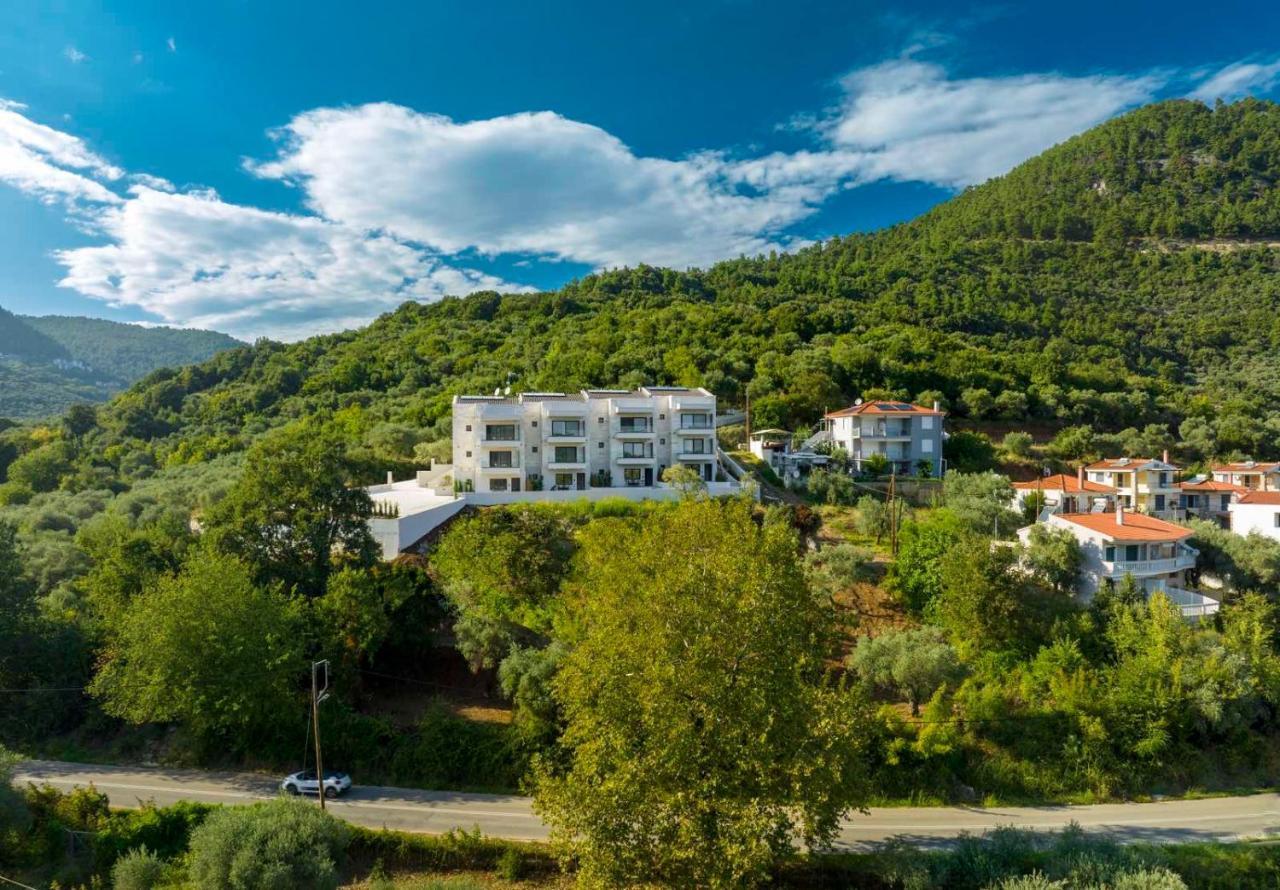 Toska Tower Aparthotel Chrysi Ammoudia Luaran gambar