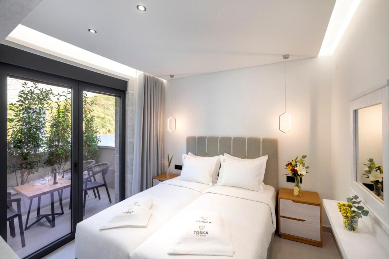 Toska Tower Aparthotel Chrysi Ammoudia Luaran gambar