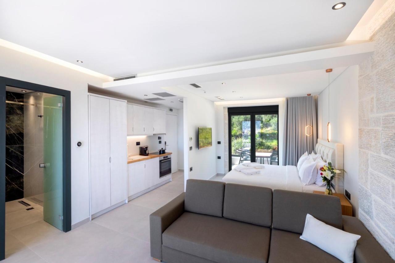 Toska Tower Aparthotel Chrysi Ammoudia Luaran gambar