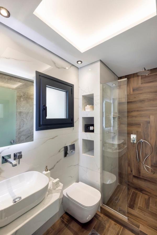 Toska Tower Aparthotel Chrysi Ammoudia Luaran gambar