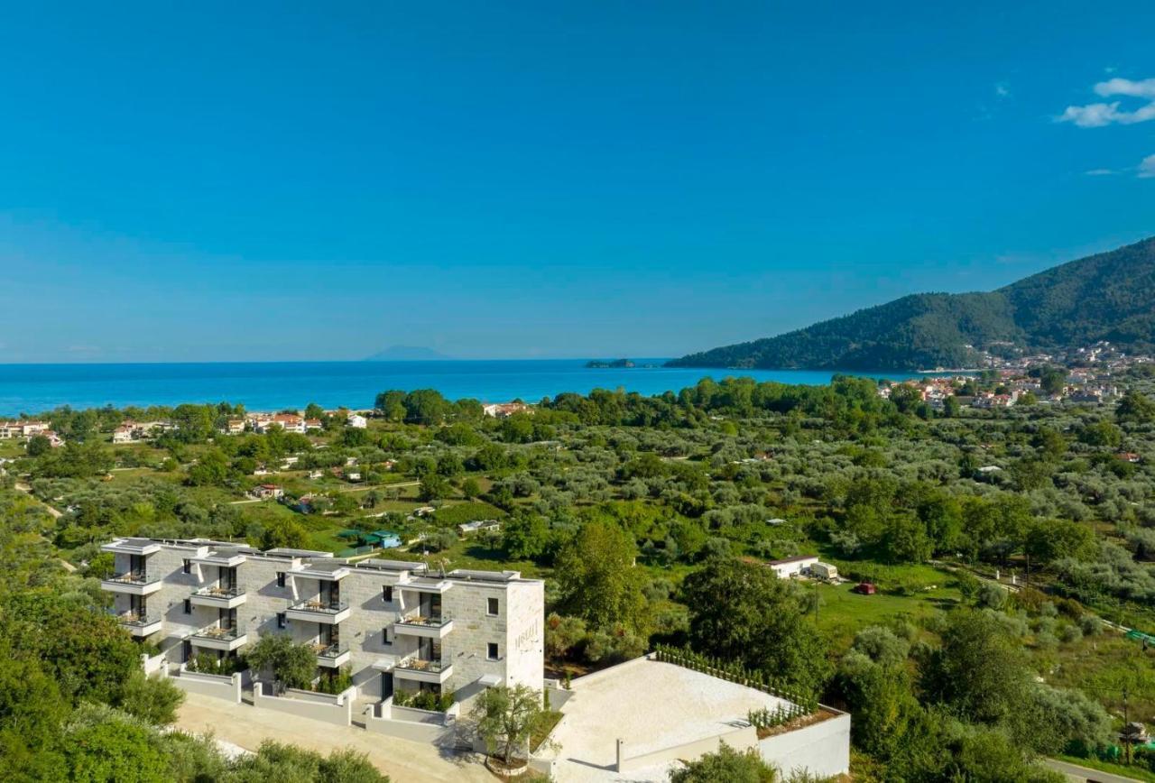 Toska Tower Aparthotel Chrysi Ammoudia Luaran gambar